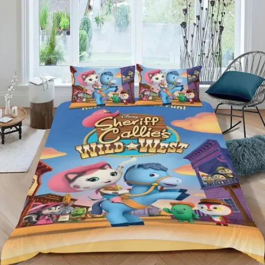 Discover Sheriff Callie's Wild West 3-Piece Bedding Set for Kids