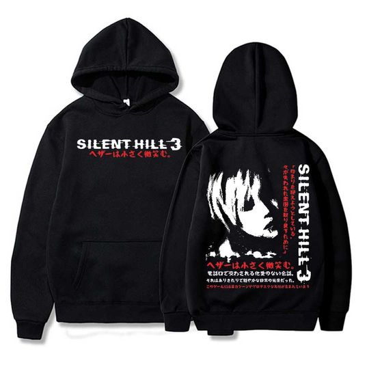 Discover Silent Hill 3 Hoodie Men Women Pullover Hiphop Streetwear Soft Casual Sweatshirt Warn Tops P632