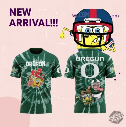 Discover Oreg ducks x SpongeBob SquarePants 3D Cartoon T-Shirt