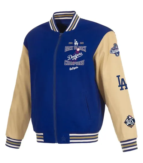 Discover Los Angeles city Dodger Back To Back World Series Champions Jacket