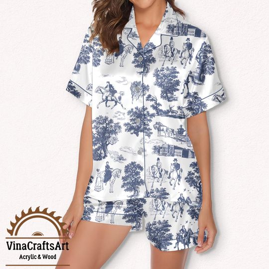Discover Pride and Prejudice Pajamas Set, Sleepwear for Women