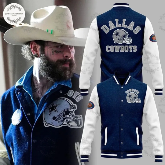 2025 Dallas city Cowboy x Post Malone Jacket