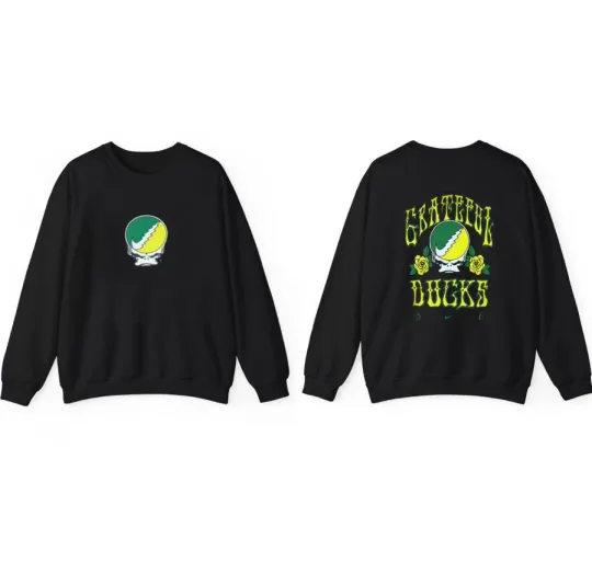 Discover Grateful Dad Oreg ducks Unisex Double Sided Sweatshirt