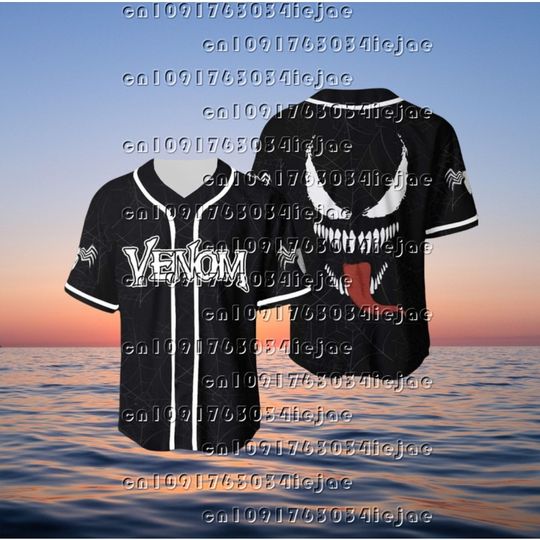 Discover Disney 2025 Personalized Spider-Man Anime 3D Printed Baseball Shirt Style Shirt Shirts Fashion Children Adult Baseball Jersey