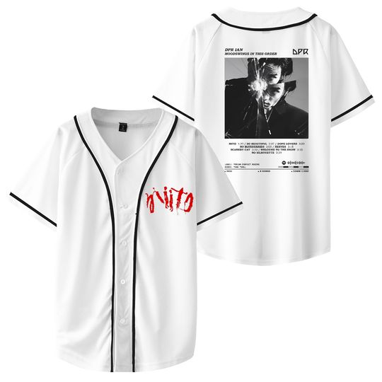 Discover Singer DPR Ian Tour Baseball Shirt Men Women Hipster Hip Hop Short Sleeve Baseball Jersey Tee Shirt Street Wear Summer Tops
