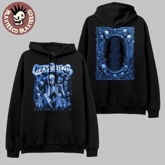 Discover The Offspring Worldwide 2025 Tour Double Sided Hoodie
