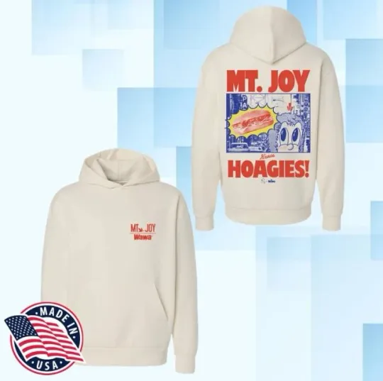 Discover Mt Joy Band Wawa Double Sided Hoodie 2025 Unisex