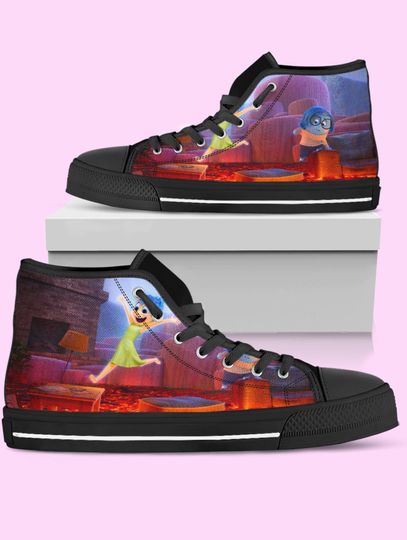 Discover Inside Out High-Top Shoes: Converse Inspired Sneakers for Women, Men, and Kids