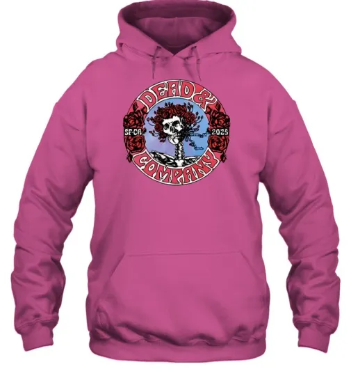 Discover Dead And Company San Francisco Ca 2025 Two Sides Unisex Hoodie