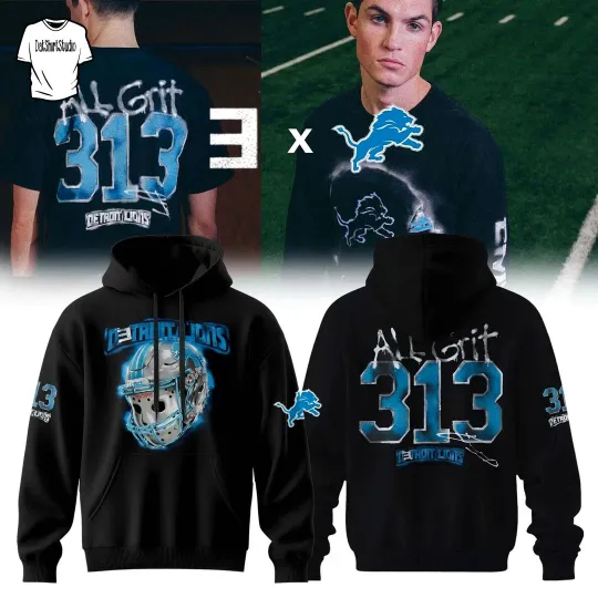 Detroit city Lion x Eminem Limited Edition Hoodie