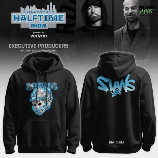 Detroit city Lion x Eminem Stans 2025 Special Edition Hoodie