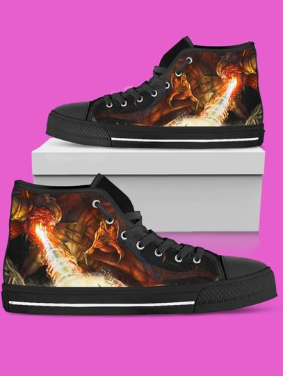 Discover Dungeons and Dragons Shoes: High-Top Inspired Sneakers