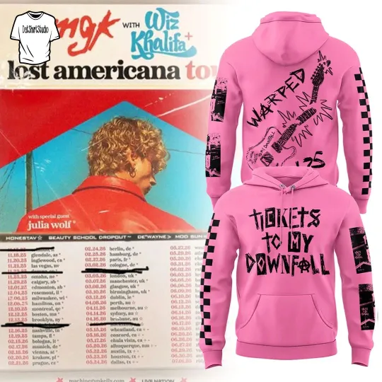 MGK Los American Tour 2025 Special Edition Hoodie