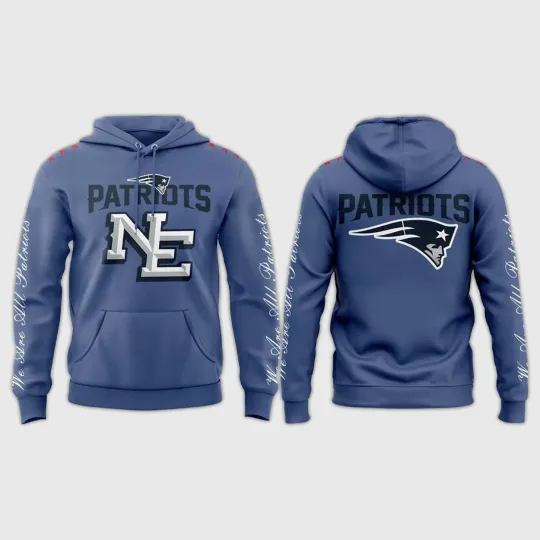 Discover 2025 We Are All Patriot Rivalry Nor Easter Hoodie