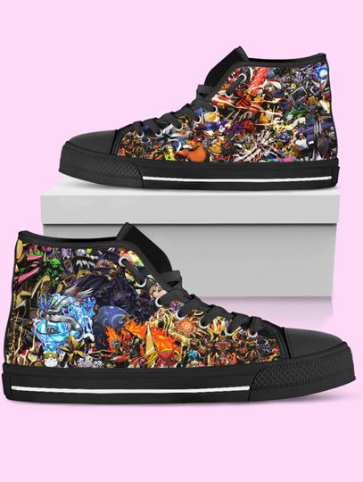 Discover Digimon High-Top Shoes: Anime Angemon Agumon Gabumon Inspired Sneakers