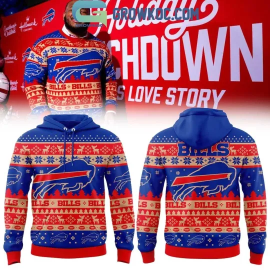 Discover Buffalo city Bill Holiday Christmas Hoodie