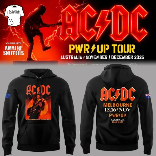 Discover Melbourne Edinburgh PWR UP Tour Hoodie
