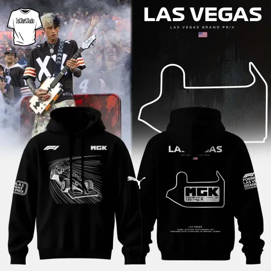 Discover MGK x Vegas Grand Prix Limited Edition Hoodie