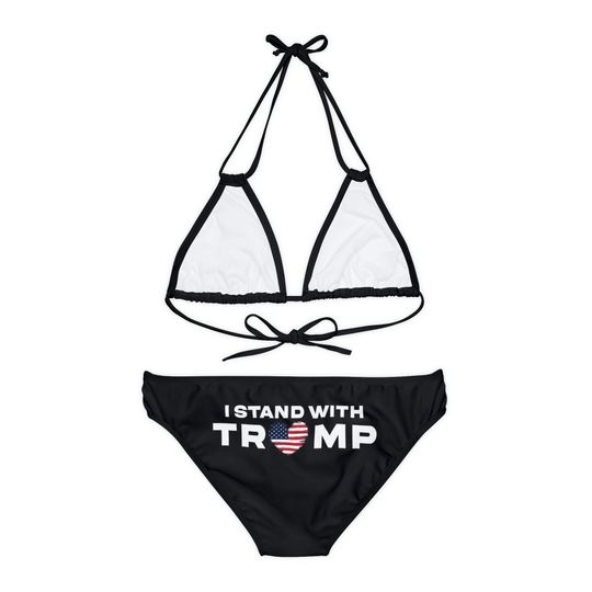 Discover I Stand with Trump FJB Women's Bikini Swimsuit