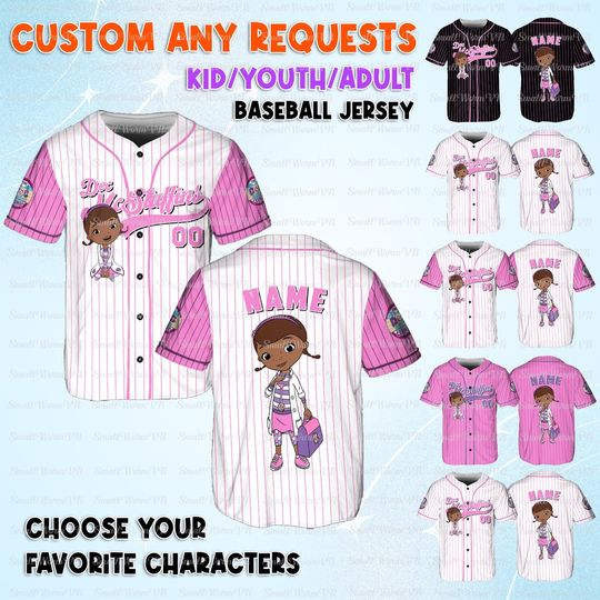 Discover Disney Doc Mcstuffins Movie Jersey, Doc Mcstuffins And Friends Jersey, Disney Doc Mcstuffins Birthday Shirt, Disney World Vacation Shirt