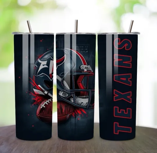 Discover Texans Football 20oz Tumbler