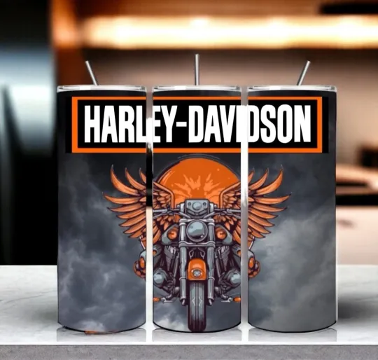 Discover Motorbike 20oz Tumbler