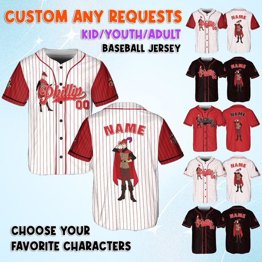 Discover Disney Prince Philip Baseball Jersey, Disney Philip Prince Shirt, Disney Sleeping Beauty Prince Shirt, Disney All Prince Characters Jersey