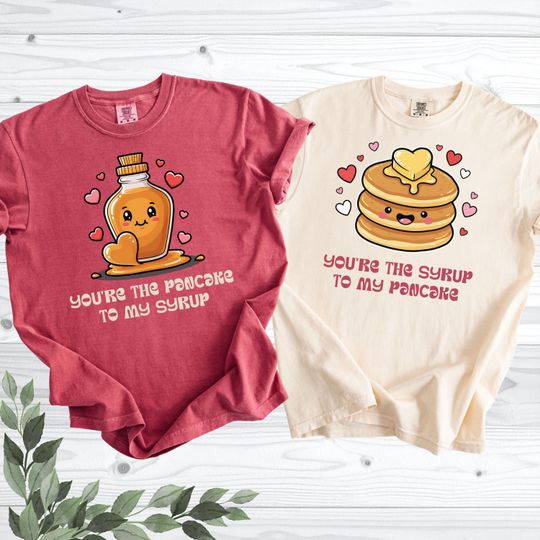 Couple Valentine Shirts, Funny Matching Tees, Comfort Colors Vday Gift