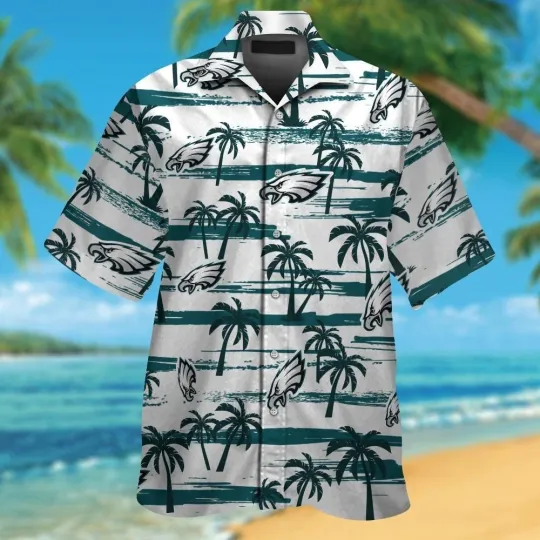 Discover Personalized Philadelphia Football Eagless Team Hawaiian Shirt Unisex Adult