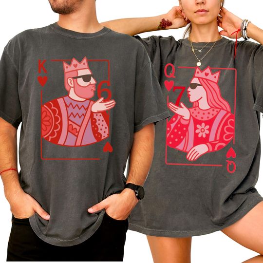 Funny 6 7 Valentines Matching Couple Shirts Husband Wife Honeymoon Tshirts