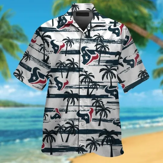 Discover Personalized Houston Football Texanss Team Hawaiian Shirt Unisex Adult S-5XL