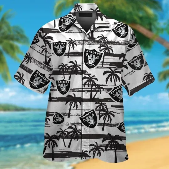 Discover Personalized Las Vegas Football Raiderss Team Hawaiian Shirt Unisex Adult S-5XL