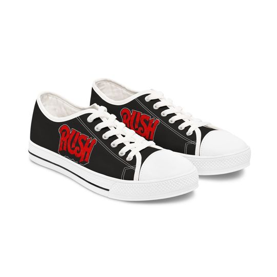 Discover Rush Logo Band Graphic Women's Low Top Sneakers