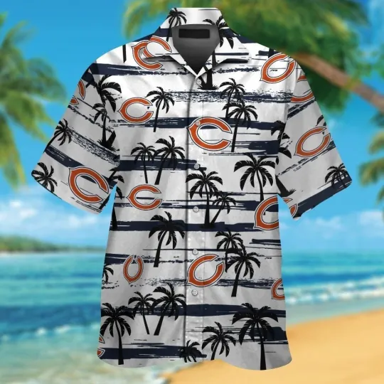Discover Personalized Chicago Football Bearss Team Hawaiian Shirt Unisex Adult S-5XL
