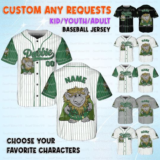 Discover Disney Frozen Grand Pabbie Troll King Jersey, Anna Elsa And Friends Jersey, Disney Grand Pabbie Baseball Shirt, Disney Frozen Matching Shirt