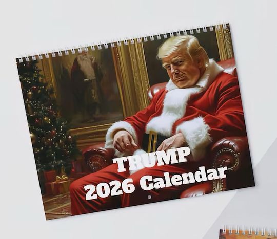 Discover Donald Trump 2026 Wall Calendar - Office Supplies, Calendar for Home & Living