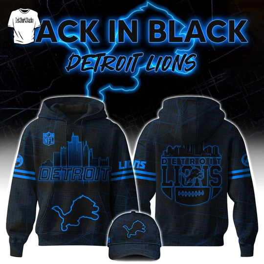 Discover Detroit city Lion New 2025 Special Edition Hoodie