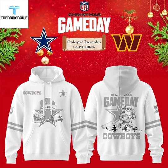Dallas city Cowboy Christmas Game Day 2025 Edition Hoodie