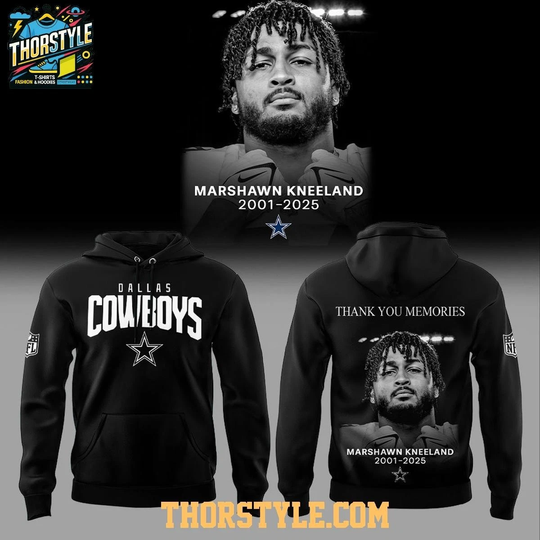 Dallas city Cowboy Marshawn Kneeland Thank You 2001-2025 Hoodie