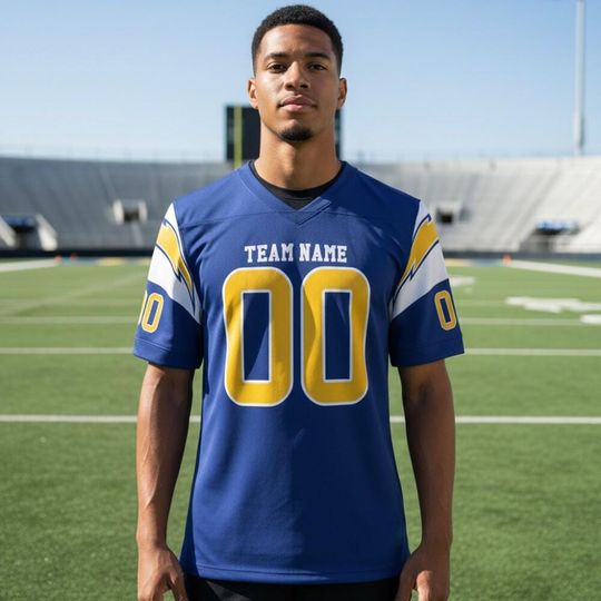 Discover Personalized Chager Football Jersey Larusso 89, Custom Super Star Sport jersey, Game Day Outfit For American Football Fan