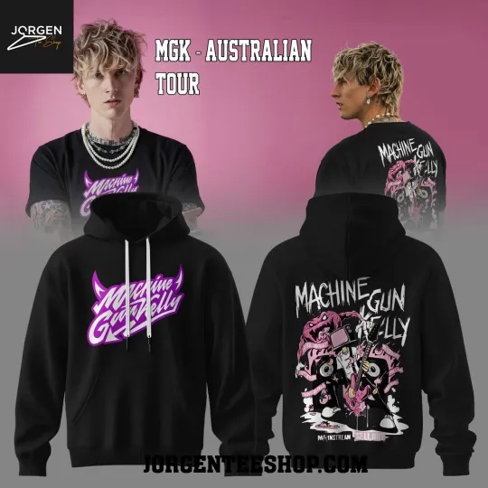 Machine Gun Kelly Lost Americana Tour 2025 Australia MGK Hoodie