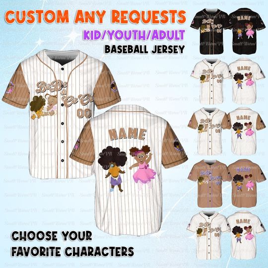 Discover Disney Proud Family Bebe Cece Jersey, Louder And Prouder Characters Jersey, Disney Bebe Cece Proud Shirt, Disney Proud Family Group Shirt