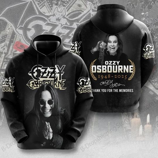 Rock Band Ozzy Osbourne 3d Print Hoodie Men Women Fashion Long Sleeve Hoodies Vintage Coat Men Sweatshirt Unisex Clothes NEW
