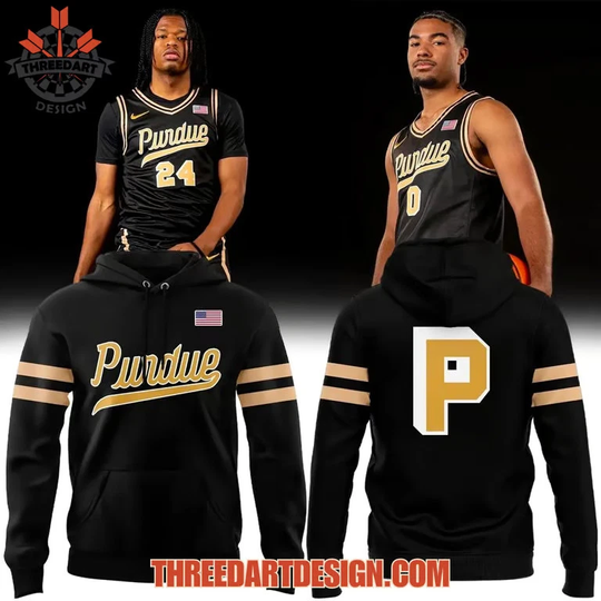 Purdue Men’s Basketball Night Mode 3D Hoodie 2026 All Over Print Street Style