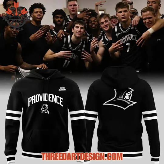 Providence Friars Basketball Midnight Mode 3D Hoodie 2026 AOP Fan Streetwear