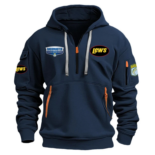 Discover Lew’s Hoodie Half Zipper, Quarter Zip Hoodie B.A.S.S. Nation Tournament