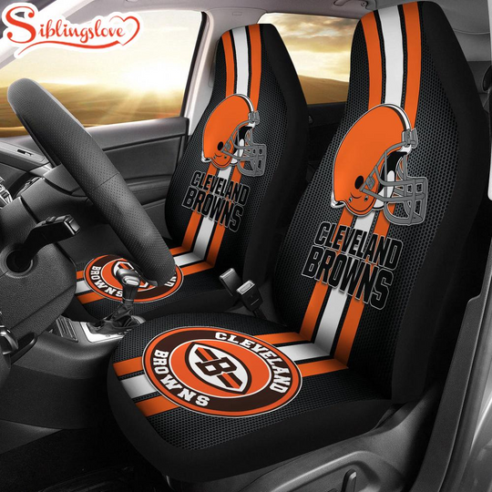 Cleveland Browns football Team Sport Car Seat Covers