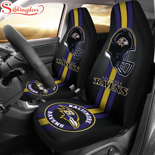 Baltimore Ravens football Team Sport Car Seat Covers