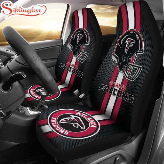 Discover Atlanta Falcons football Team Sport Car Seat Covers