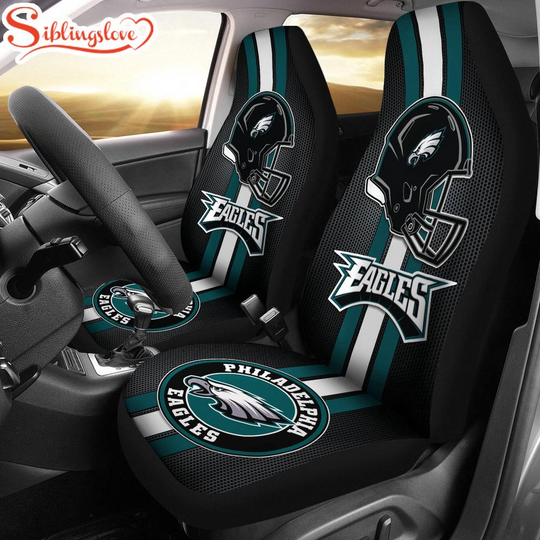 Discover Philadelphia Eagles football Team Sport Car Seat Covers